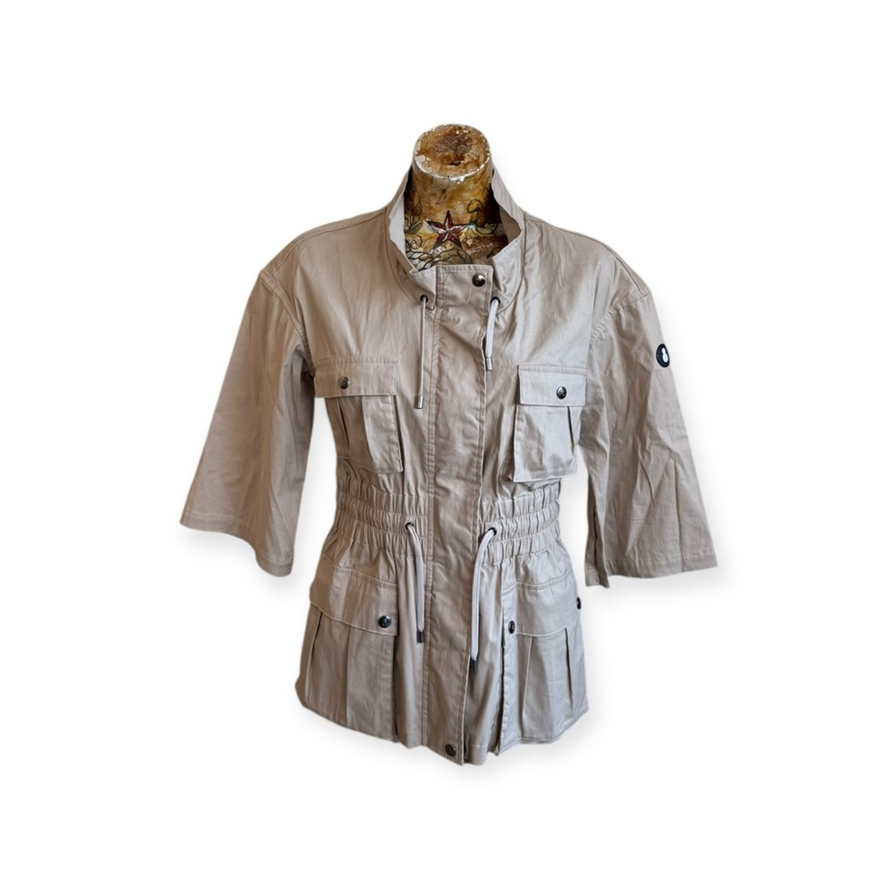 Snowman New York brand beige jacket water resistant outdoor XS